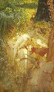 Anders Zorn kvarleksnymf Sweden oil painting artist